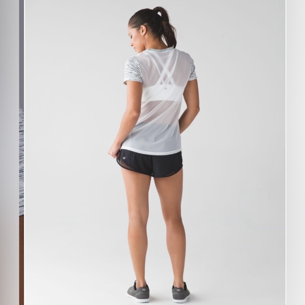 Lululemon Beat The Heat Short Sleeve (Silver)